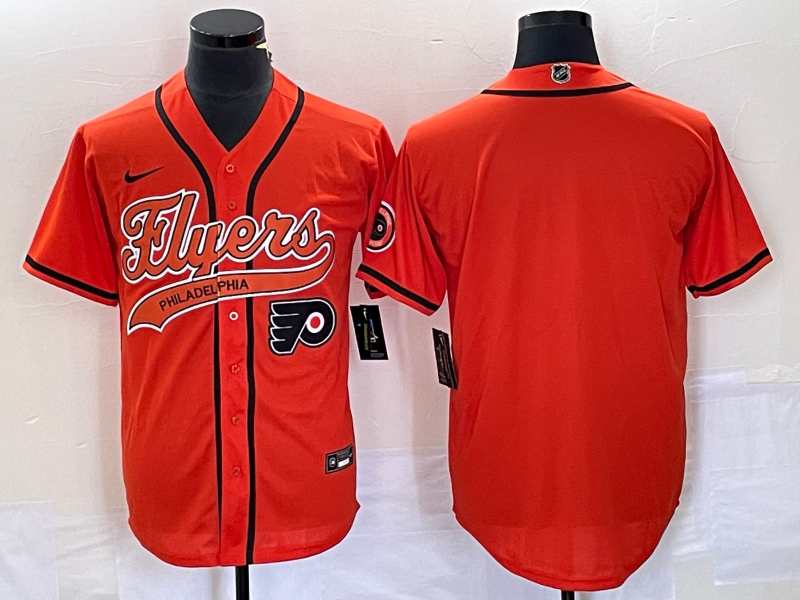 Men Philadelphia Flyers adidas  orange blank NHL  jerseys style 3->philadelphia flyers->NHL Jersey